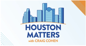 logo for radio broadcast Houston Matters