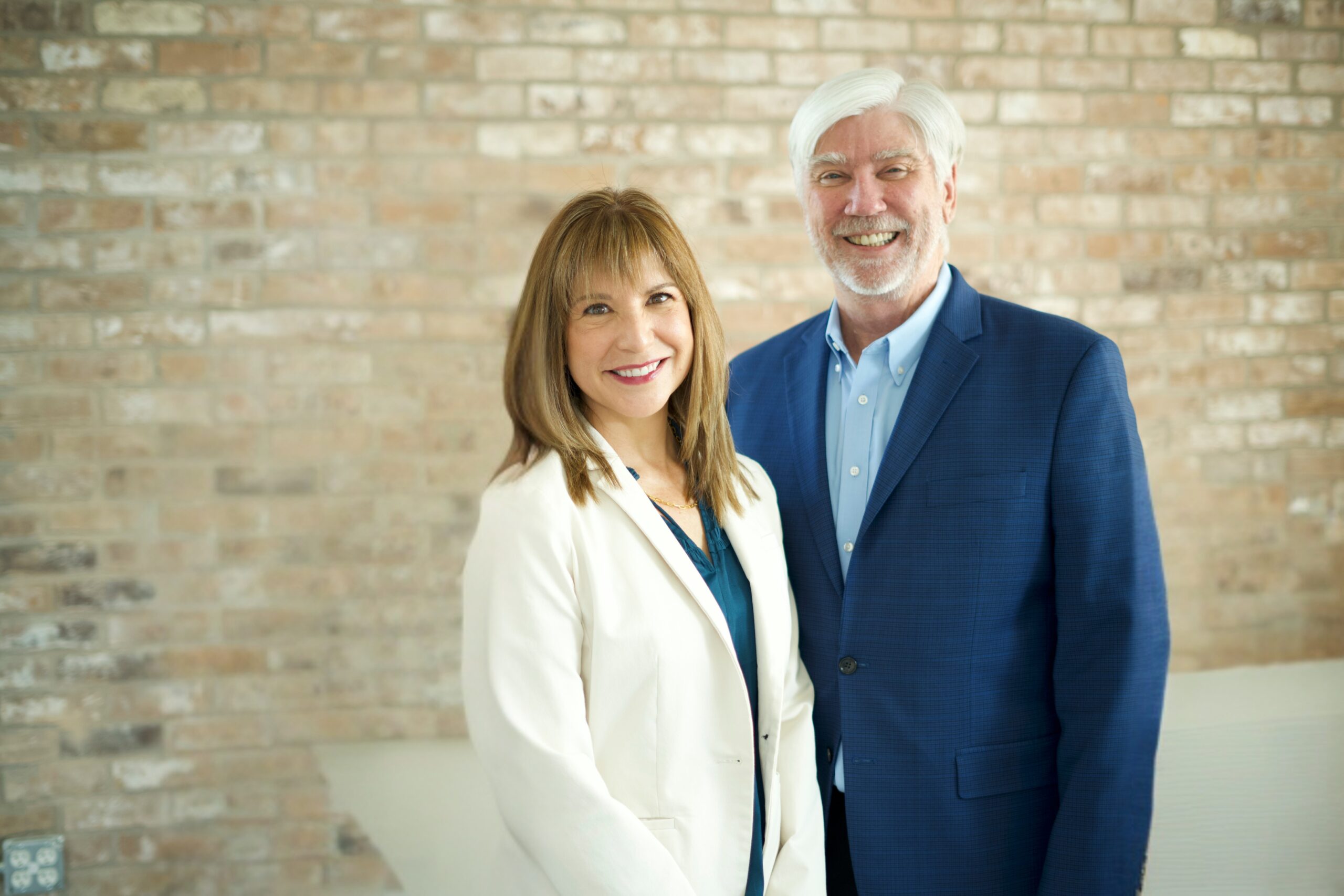 WBH_Principals Ken and Rosie Rosie Valadez-McStay and Ken Janda stand together